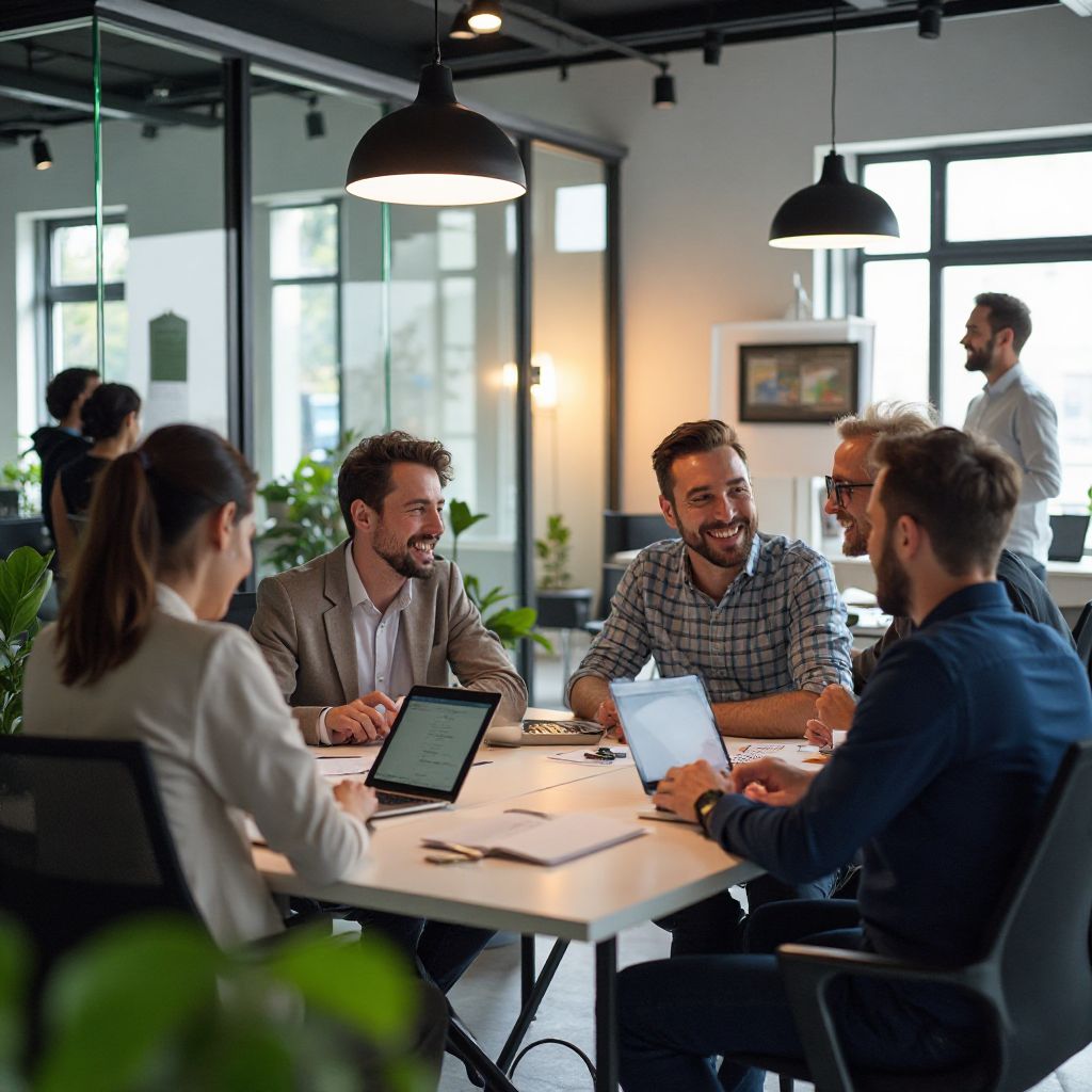 Echipa fondatoare Obiceiuri.ro la deschiderea sediului