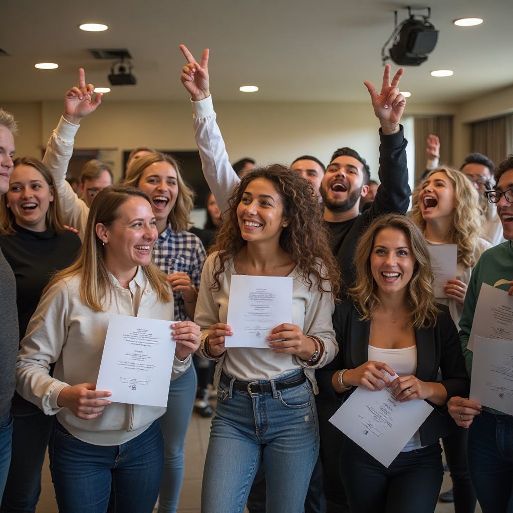 Celebrarea rezultatelor